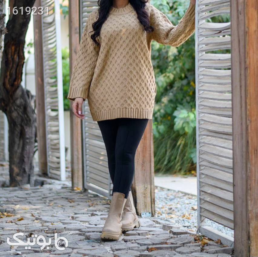 بافت پاییزه و زمستانه  مشکی رویه و بافت