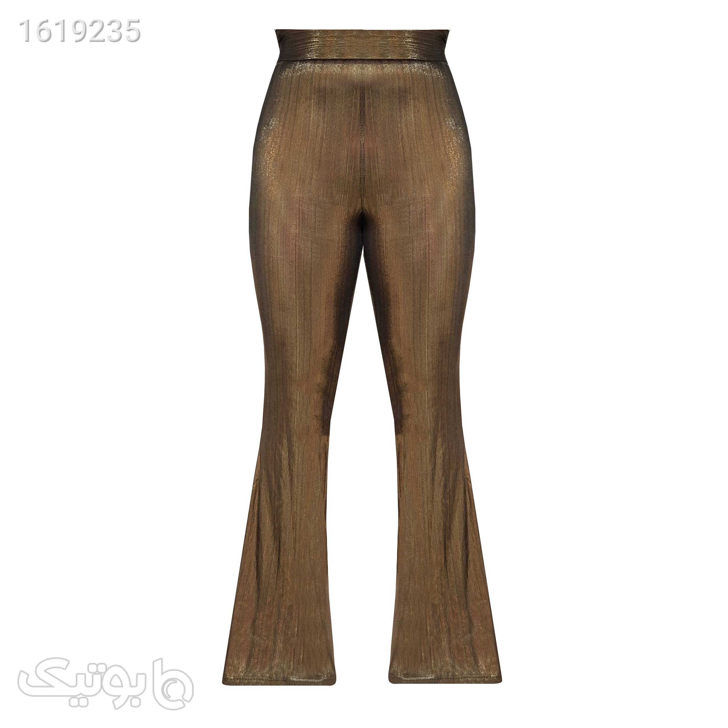 ست شومیز و شلوار رسمی دخترانه طلایی ست زوج و خانواده