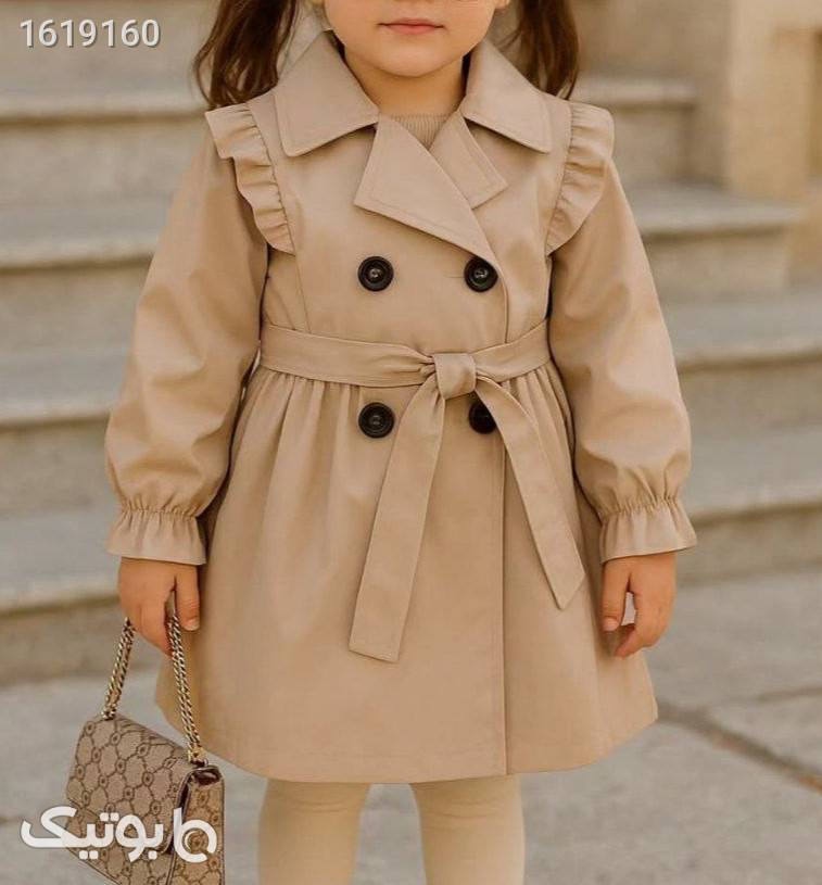 بارونی خفن دخترانه مزون دوز  مشکی لباس کودک دخترانه