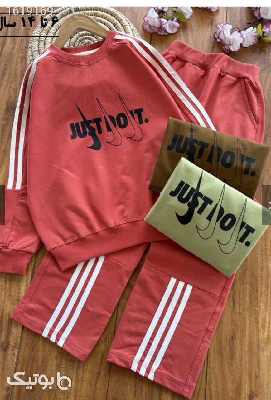 ست اسپرت  سبز لباس کودک پسرانه