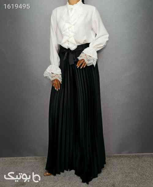 دامن شلواری پلیسه - لباس  مجلسی