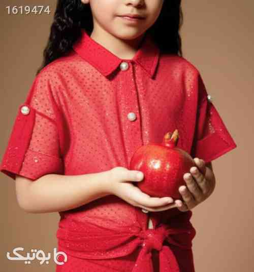 شومیز گره ای دخترانه  - لباس کودک دخترانه