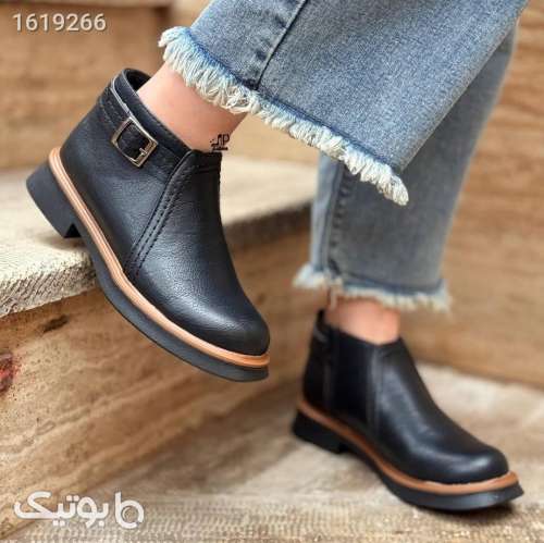 نیم بوت خفن مشکی 04 2025