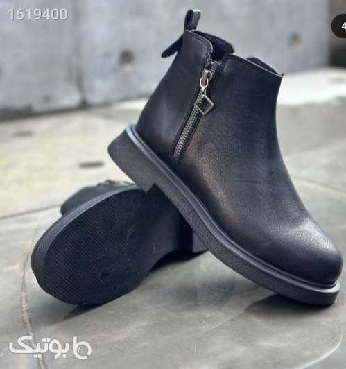 نیم بوت فوق العاده زیبا  مشکی 04 2025