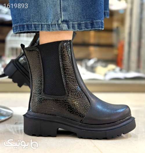 پوتین زنانه شیک مشکی 04 2025