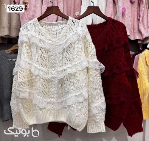 بلوز بافت مجلسی پرنسسی✨ کد 1629 سفید 04 2025