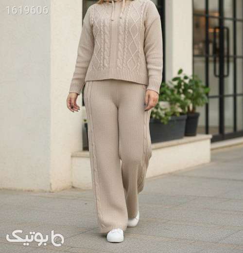 ست هودی شلوار پرطرفدار  مشکی 04 2025