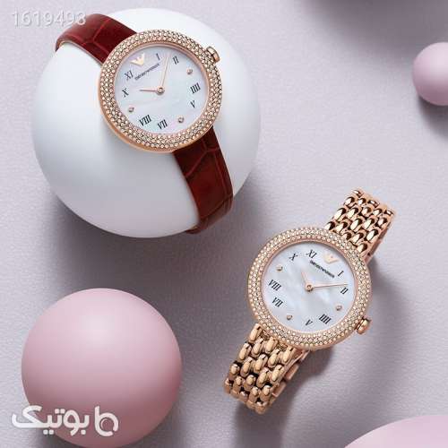 ساعت امپریو آرمانی زنانه طلایی 04 2025