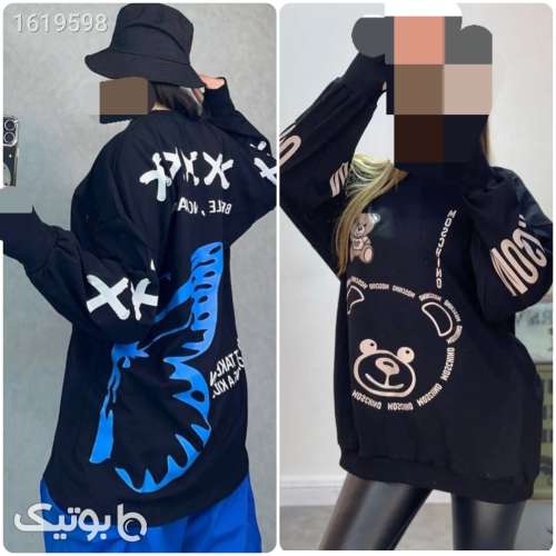 بلوز اسپرت پاییزه  مشکی 04 2025