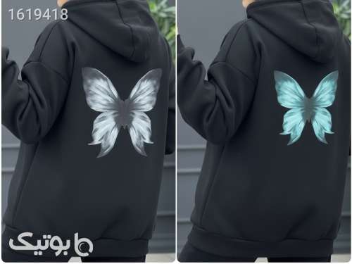 هودی خفن پرطرفدار  مشکی 04 2025