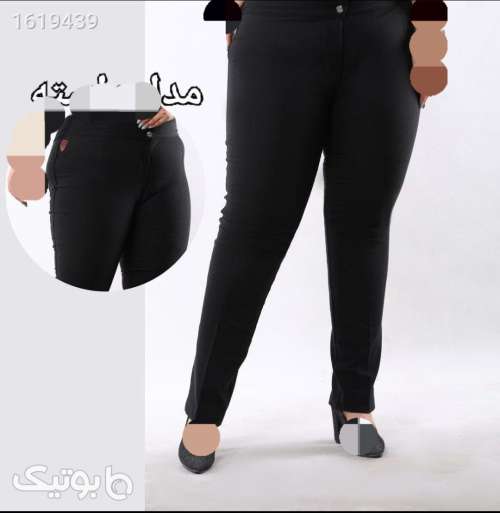 شلوار راسته اندونزی  مشکی 04 2025