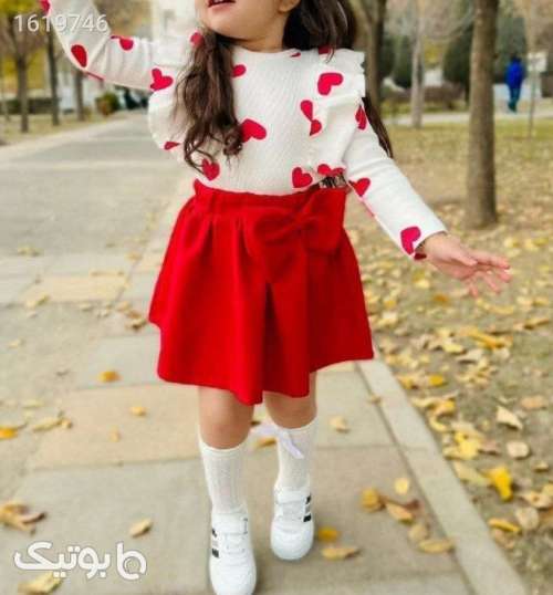 ست خفن دخترانه  قرمز 04 2025