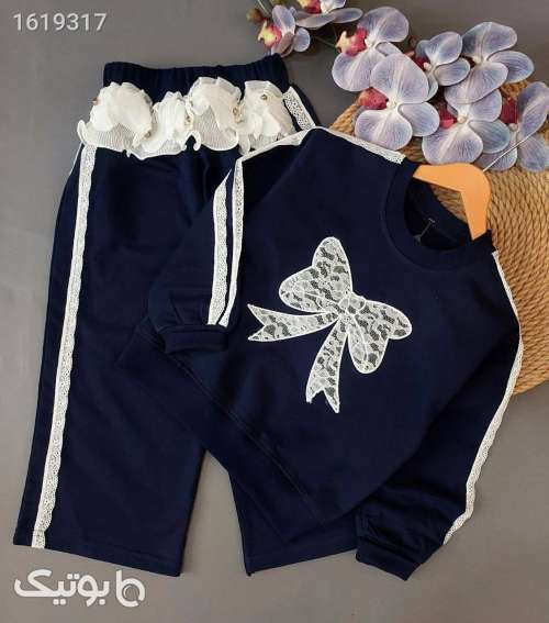 ست دخترانه  سورمه ای 04 2025