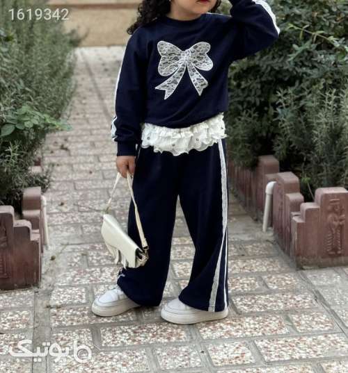 ست دخترانه  سورمه ای 04 2025