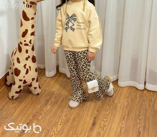 ست دخترانه  کرم 04 2025