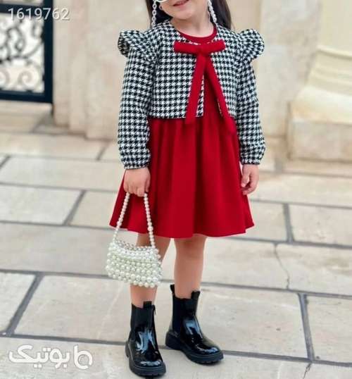 ست دخترانه  قرمز 04 2025