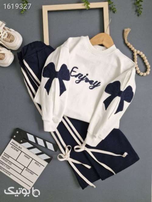 ست روناک دخترانه  سفید 04 2025