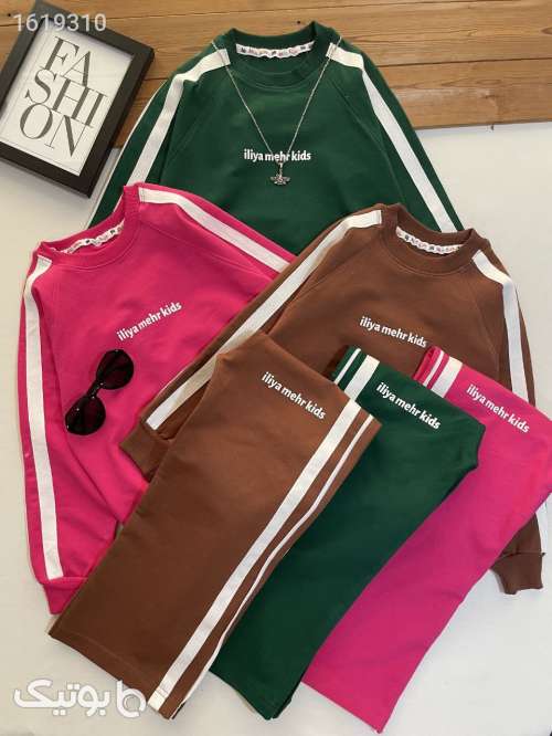 سویشرت شلوار دخترونه  سبز 04 2025
