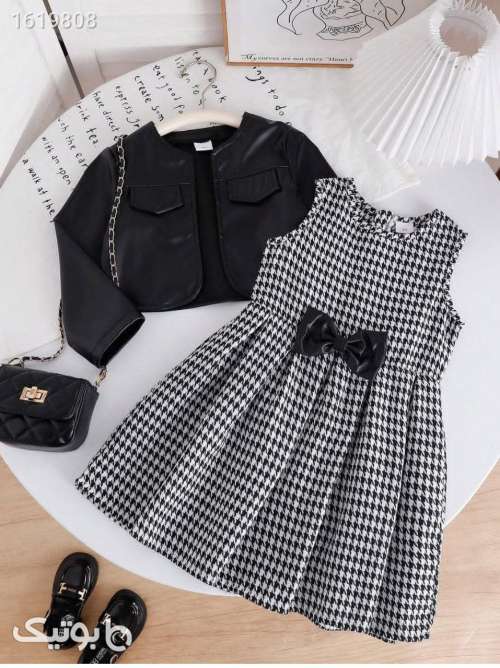 کت سارافون دخترانه  مشکی 04 2025