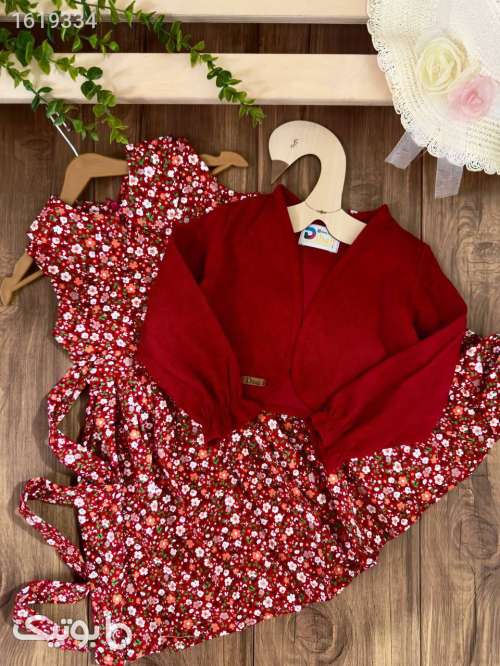 کت سارافون یلدایی قرمز 04 2025