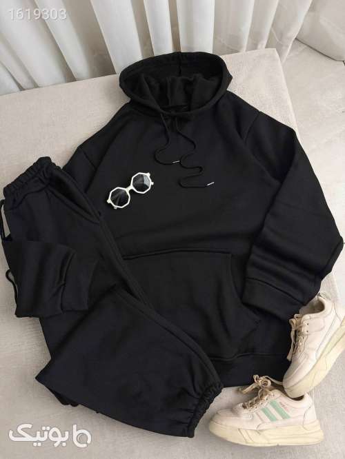 هودی شلوار خفن  مشکی 04 2025