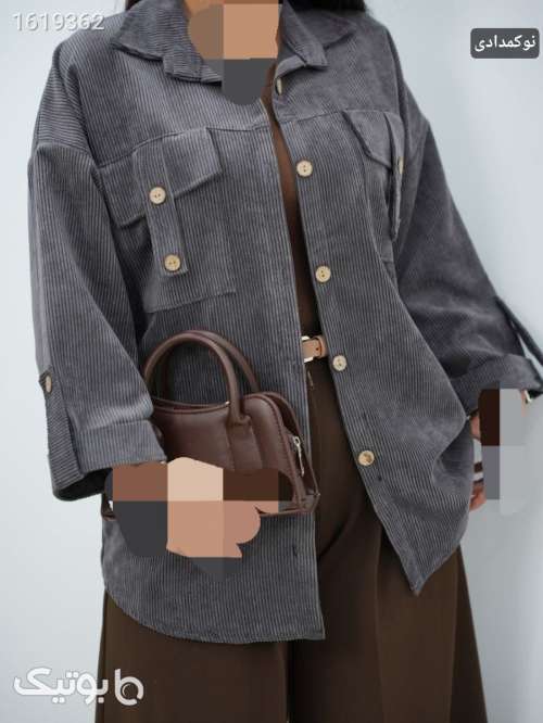 مانتو پاییزه  کرم 04 2025