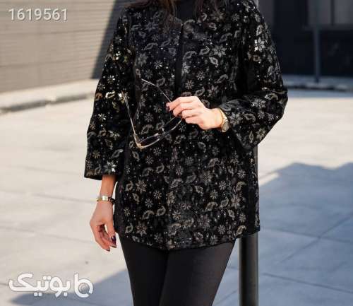 مانتو پالتویی پرطرفدار  مشکی 04 2025