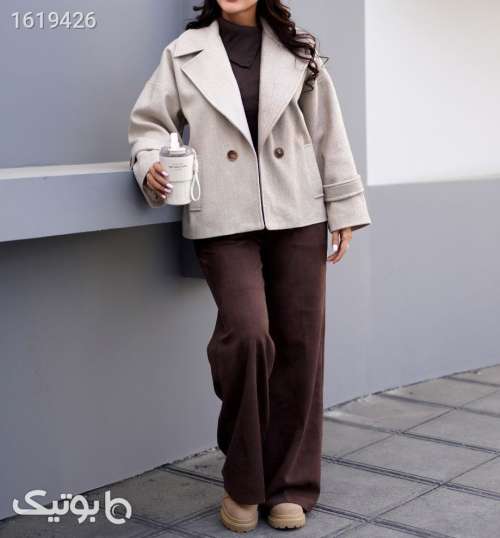 پالتو فوتر مدل کارامن مشکی 04 2025