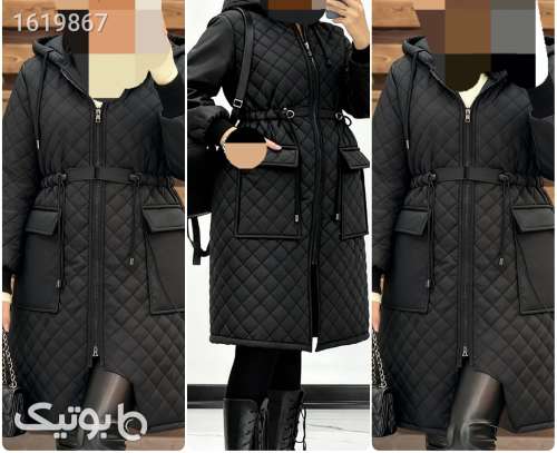 کاپشن خفن تنخور عالی  مشکی 04 2025