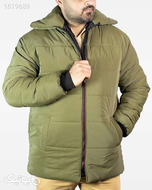 طرح بلک فرایدی کاپشن مدل Balenciaga سبز 04 2025