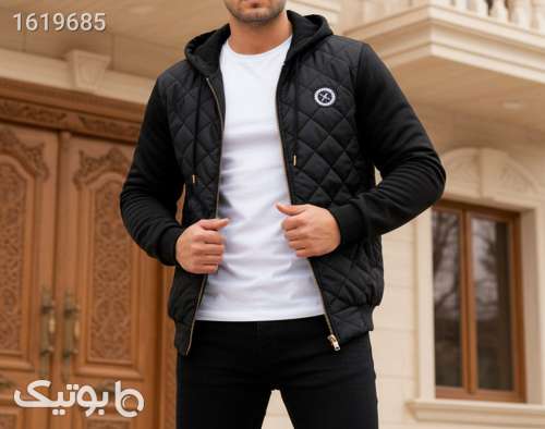 طرح بلک فرایدی کاپشن مدل eric مشکی 04 2025