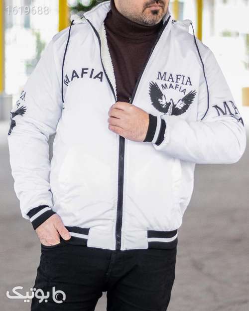 طرح بلک فرایدی کاپشن مدل مافیا سفید 04 2025