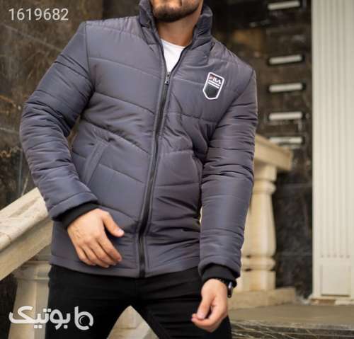 طرح بلک فرایدی کاپشن مردانه Fila طوسی 04 2025