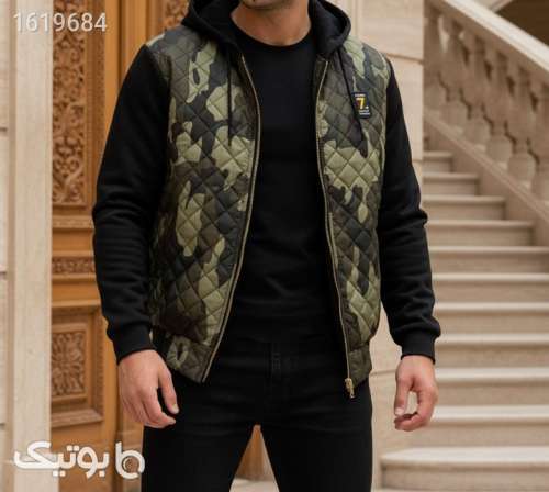 طرح بلک فرایدی کاپشن مردانه مدل eric سبز 04 2025