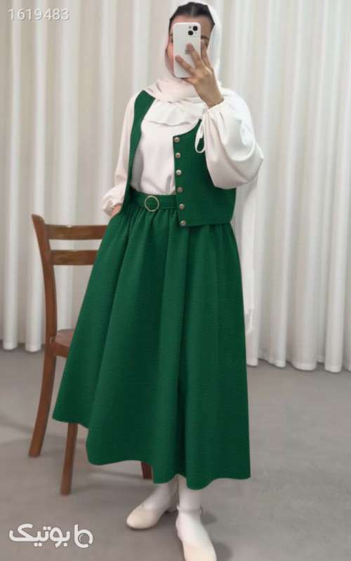 ست سه تیکه  بانو سبز 04 2025