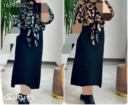 شون دامن بافت پرطرفدار  مشکی 04 2025