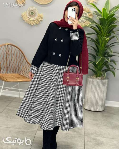 کت سارافون برفا مشکی 04 2025