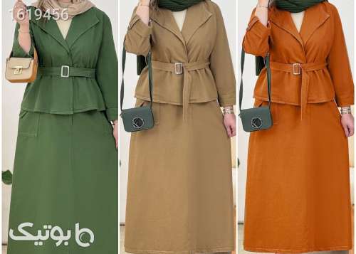 کت و دامن صحرا سبز 04 2025