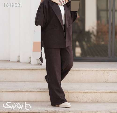 کت و شلوار فوتر زمستانه مشکی 04 2025