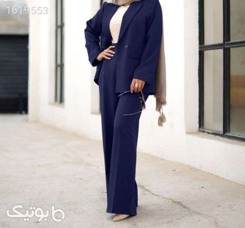 کت و شلوار مدل مهدخت مشکی 04 2025