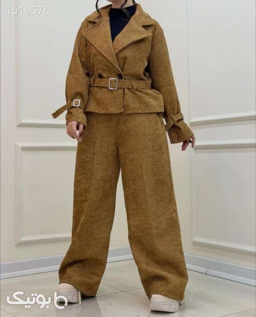 کت و شلوار پاییزه  مشکی 04 2025