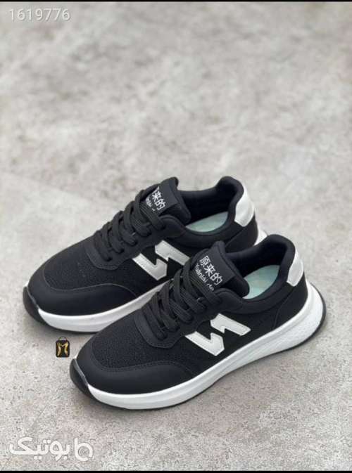 کتونی زنانه اسپورت طرح نیوبالانس مشکی 04 2025