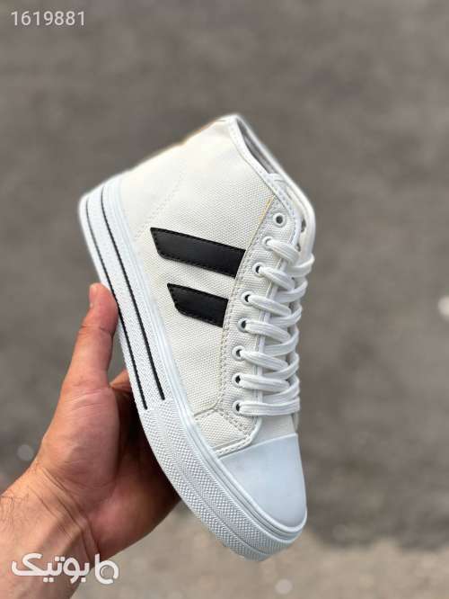 کفش دخترانه اسپورت نیم ساق سفید 04 2025