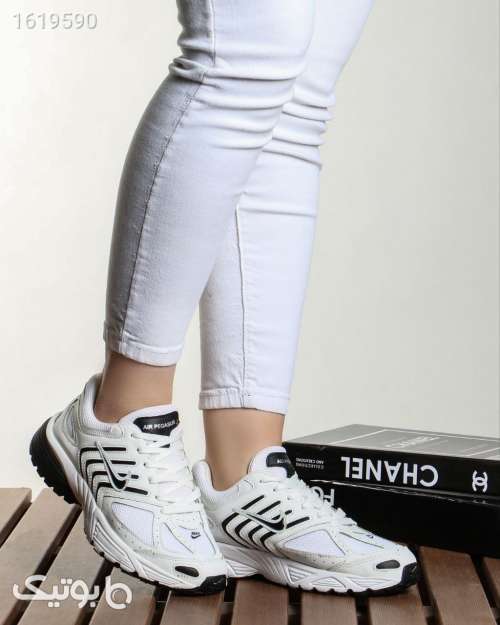 کفش دخترونه اسپرت طرح نایک مشکی 04 2025