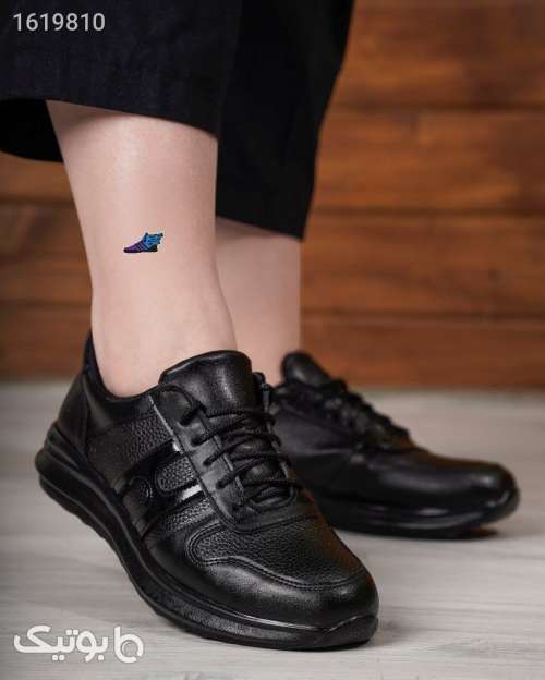 کفش زنانه اسپورت شیک مشکی 04 2025