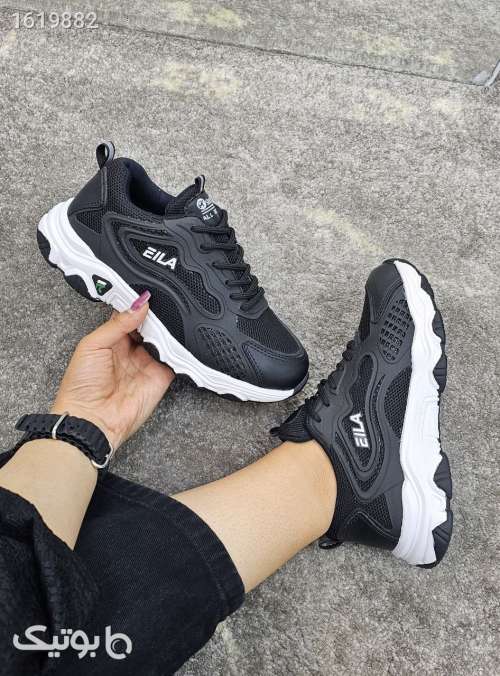 کفش زنونه اسپورت شیک مشکی 04 2025