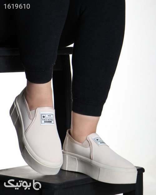کفش زنونه شیک و ارزان کرم 04 2025