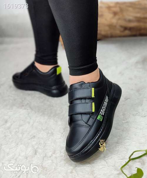 کفش کتونی زنانه دخترانه ارسال رایگان مشکی 04 2025