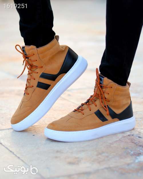 کفش ساقدار Sheniz (عسلی) مشکی 04 2025