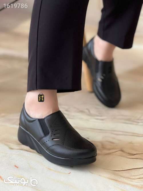 کفش زنونه طبی شیک مشکی 04 2025